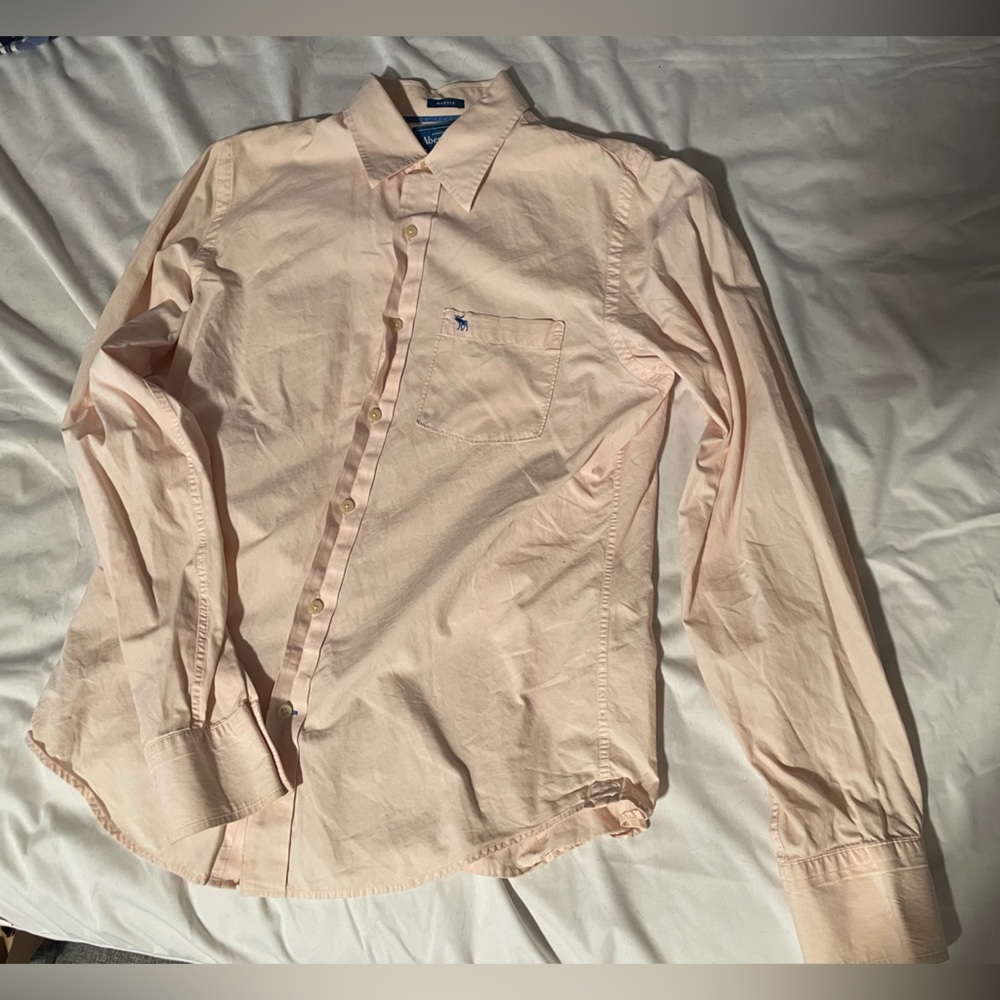 Abercrombie & Fitch muscle button down XL
